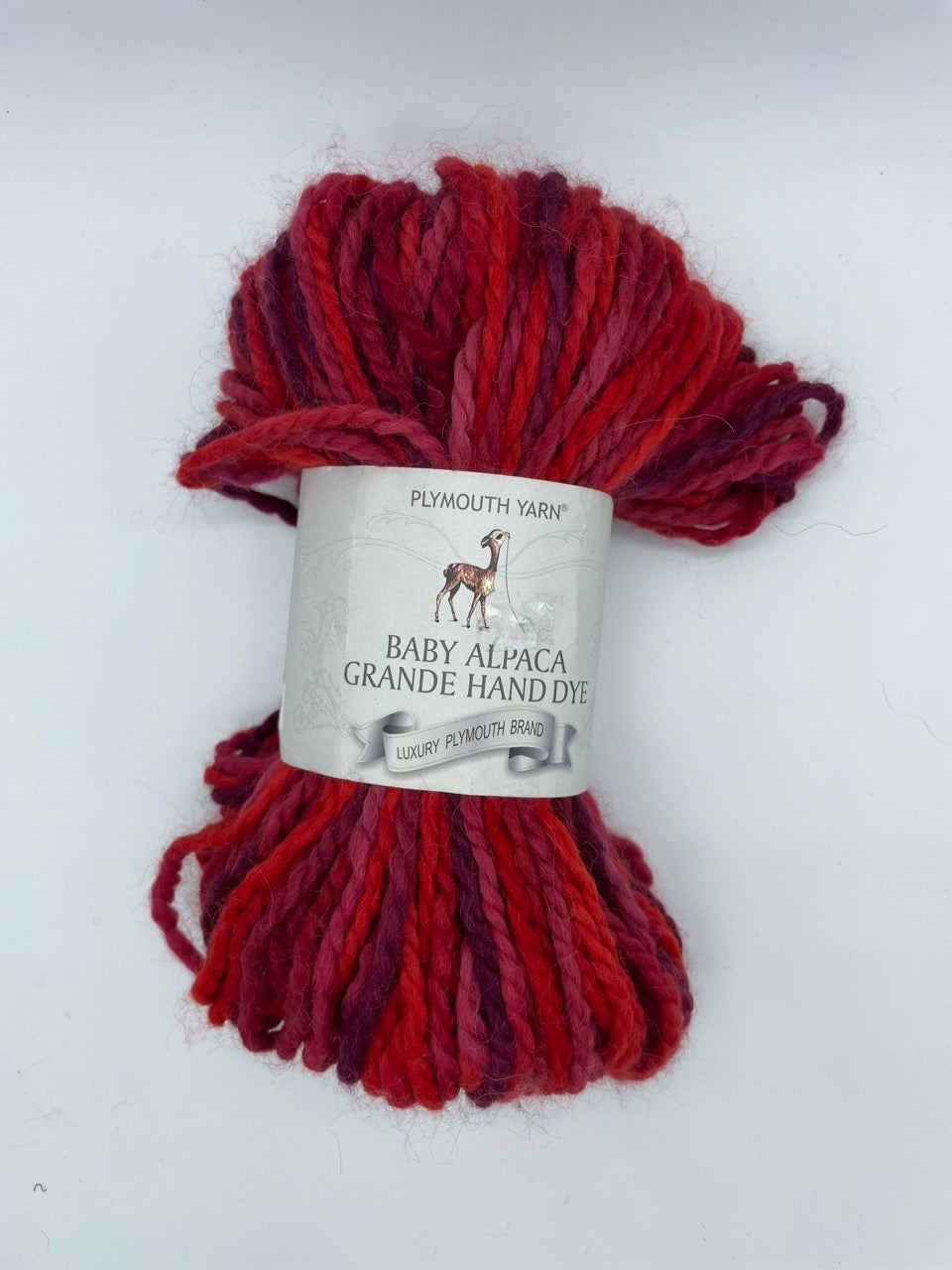 Hand Dyed Bulky Alpaca Yarn For Sale