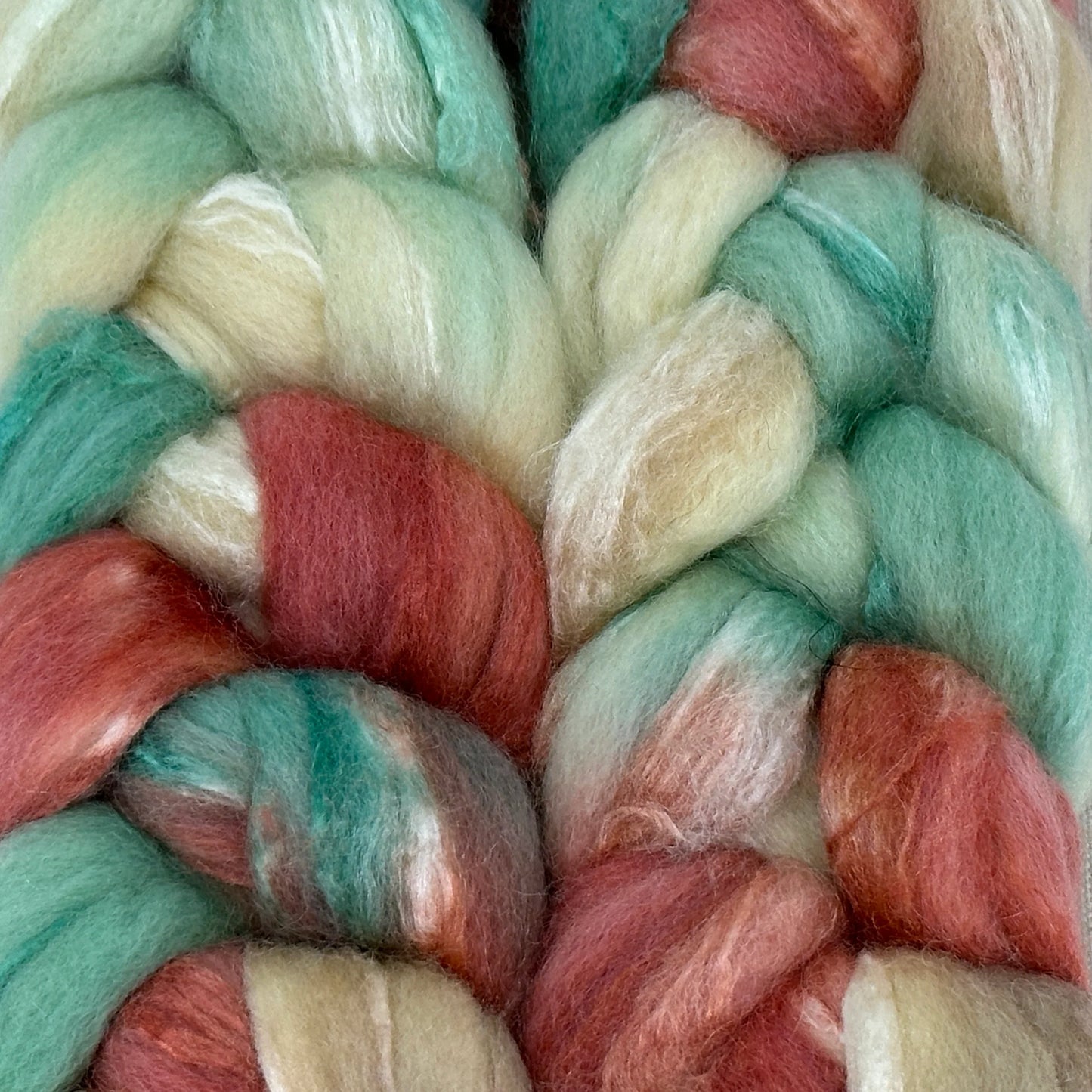 Merino/BFL/Silk Roving