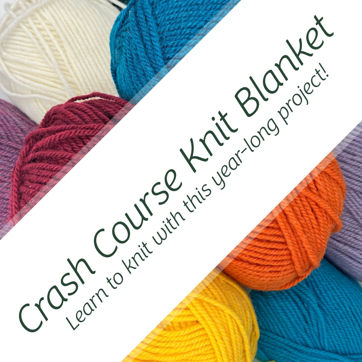 Crash Course Knit Blanket Class