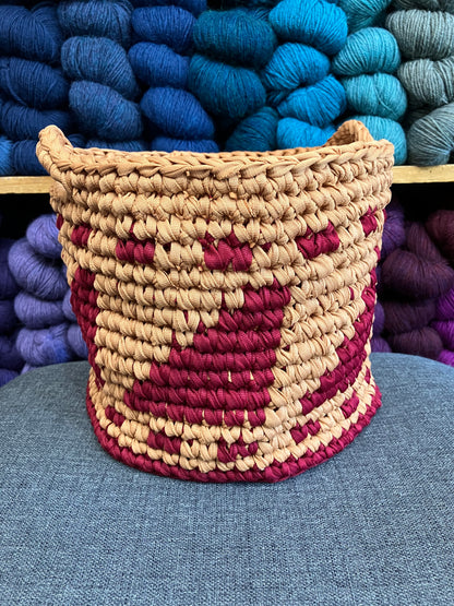 Build A Crochet Basket Class