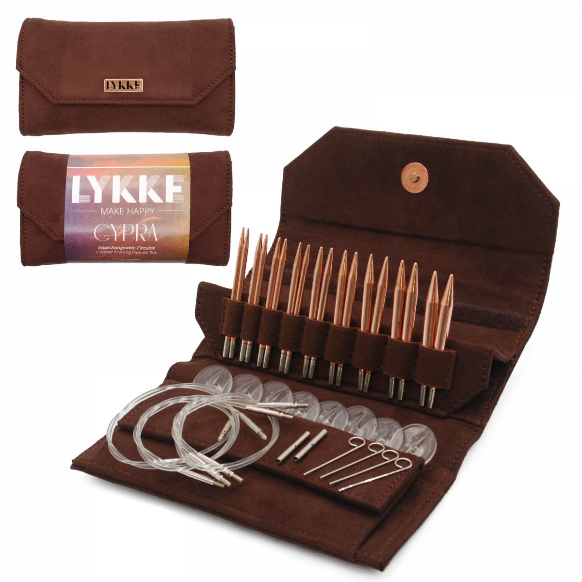 Cypra Copper Interchangeable Needle Set