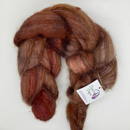 Polwarth/Silk Roving