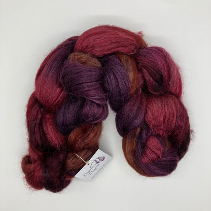 Polwarth/Silk Roving