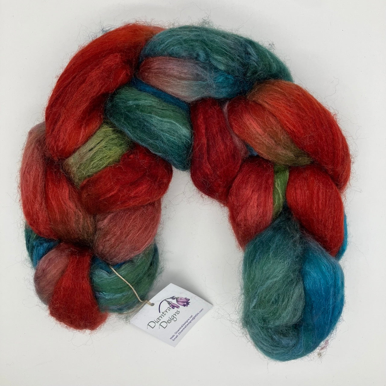 BFL/Silk Roving