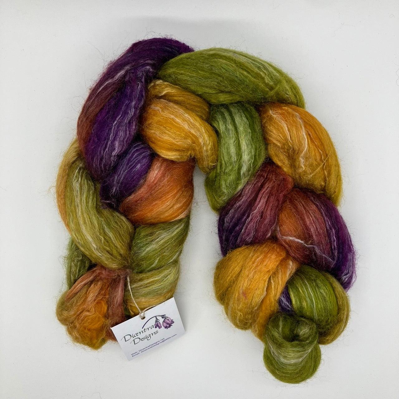 Merino/Bamboo/Silk Roving