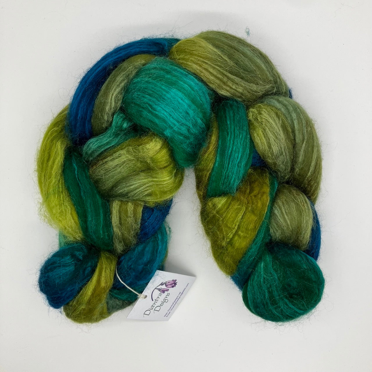 Polwarth/Silk Roving