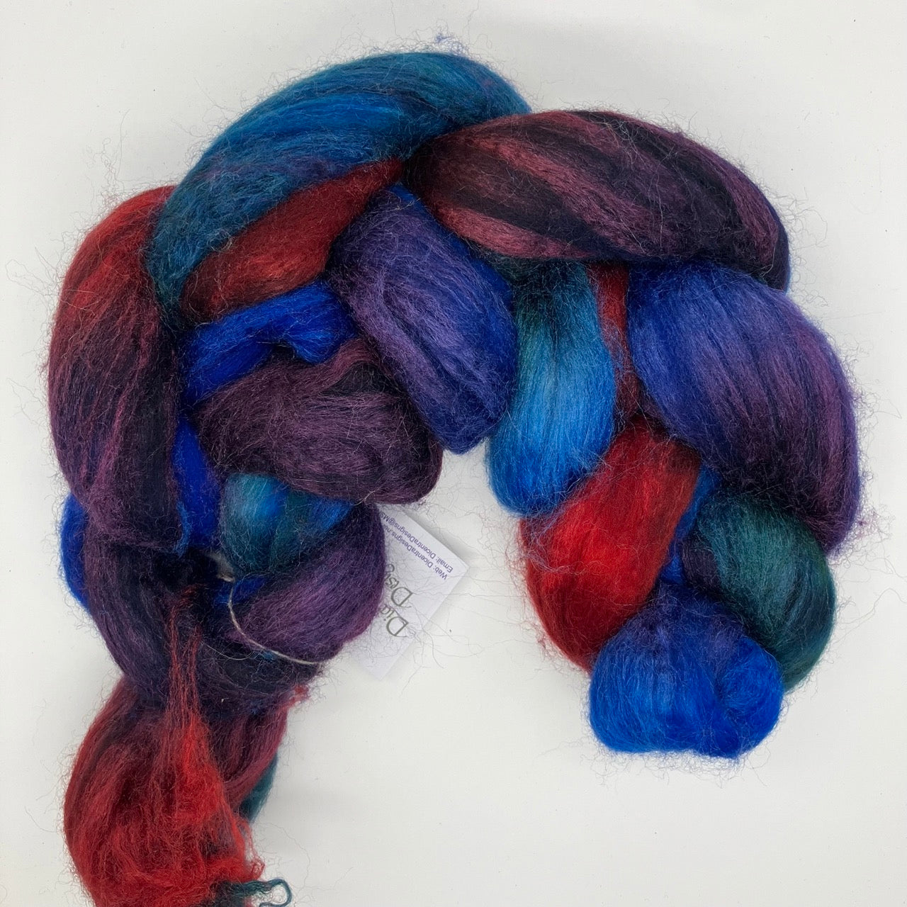 Polwarth/Silk Roving